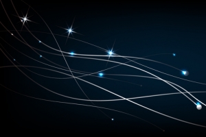 星空条纹彩带黑色淘宝背景