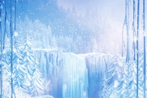 时尚创意冰雪嘉年华PSD分层