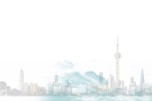 上海外滩清新简约背景图