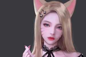 LOL英雄联盟九尾妖狐 KDA THE BADDEST 同人 阿狸4k壁纸