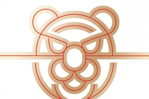 2022虎年简约虎图形