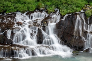 瀑布 瀑布 岩石 石头 水 风景 4k壁纸 3840x2160