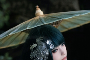 唯美古风美女侧脸 4K高清手机壁纸免费下载