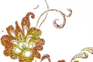 中秋节黄色月饼礼盒花朵