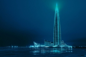 塔 建筑 背光 建筑 夜间 4k壁纸 3840x2160