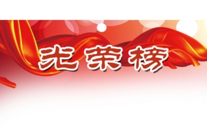 荣誉表彰光荣榜
