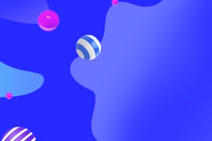 淘宝天猫双十一电商狂欢蓝色banner