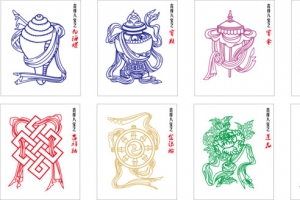 西藏吉祥八宝