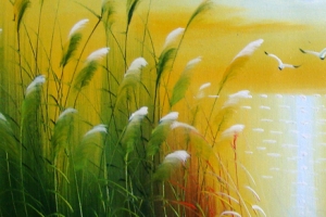 童话秋天插画背景