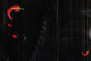 黑色辣椒湖南酸辣粉淘宝banner