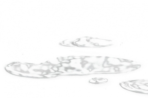 白色创意水渍