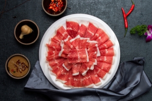 聚会 吃火锅 火锅 火锅小菜 吃肉