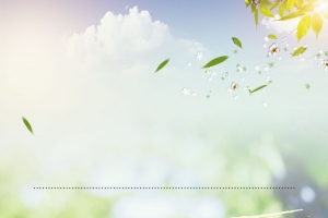 清新粉色水蜜桃汁创意海报设计