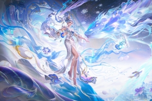 王者荣耀蛇年女娲 愿照 千秋盛5K游戏壁纸