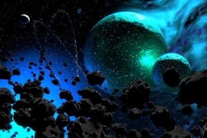 行星 小行星 太空 星云 星系 4k壁纸 3840x2160