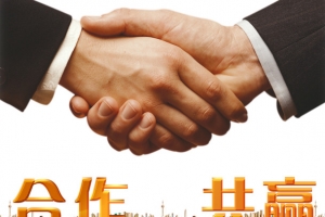 合作共赢握手