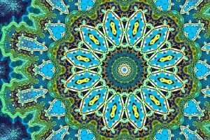 万花筒 形状 抽象 分形 4k壁纸 3840x2160