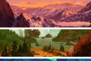 游戏神秘场景高清PNG透明背景抽象梦幻设计素材免费下载