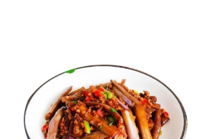 家常菜肉末茄子2
