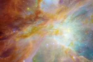 神秘猎户座星云3440x1440壁纸