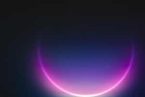 霓虹粉色渐变圆形车机全屏4K高清壁纸3840x2160免费下载