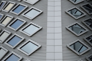 建筑 建筑 窗户 钻石 灰色 4k壁纸 3840x2160