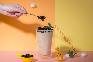 珍珠奶茶高清摄影图