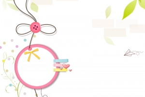 儿童 幼儿园 成长档案画册背景素材