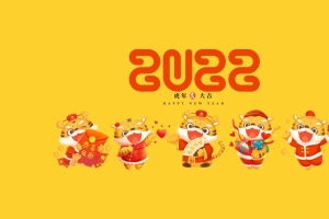 虎年新年2022老虎组合虎年大吉4k壁纸