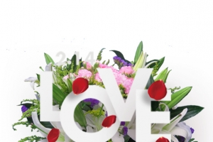情人节绿色love