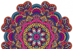 矢量花纹