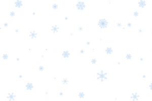飞舞蓝色雪花