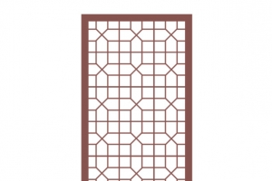 雕刻中式矢量镂空花纹