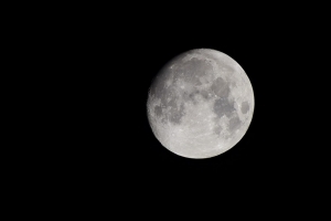 满月 环形山 月亮 夜晚 黑暗 4k壁纸 3840x2160