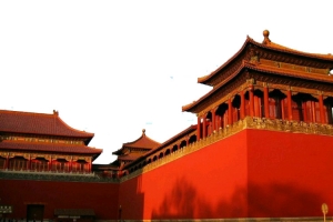 古代古典故宫角楼建筑元素