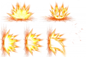 爆炸火焰炫光特效