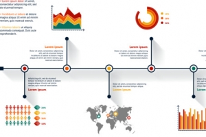 商务信息图表示意图