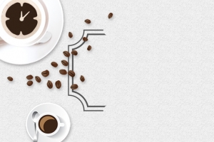 时尚简约饮品咖啡休闲下午茶banner