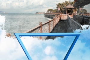 玩转厦门旅游海报H5背景psd分层下载