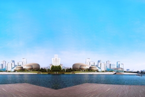 郑州大玉米风光城市旅游景色背景