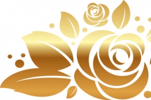 金色欧式花纹