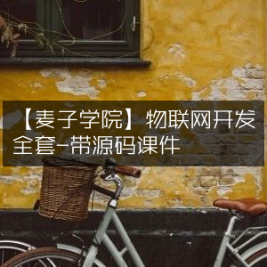 【麦子学院】物联网开发宝典，含源码课件全集