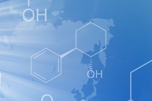 科技化学分子式H5背景