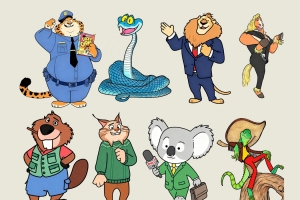 疯狂动物城 动物大全 4k手机壁纸