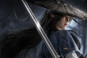 江湖 古风 斗笠女侠 4K壁纸 3840x2160
