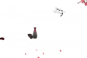 中国风陈年老窖美酒