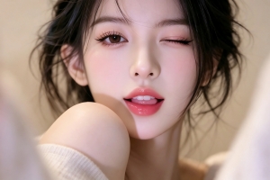 卷发可爱美女4K高清壁纸 3840x2400免费下载