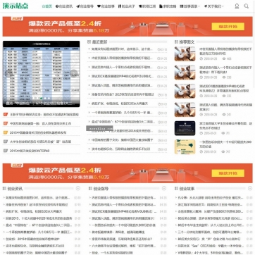 帝国CMS自适应新闻资讯博客模板 | HTML5响应式整站解决方案