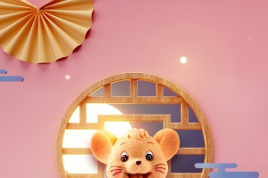 C4D建模背景图