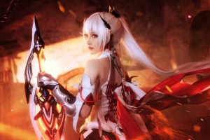 cosplay崩坏3美女平板壁纸